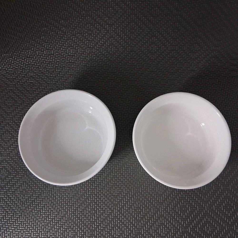 Set of 2 Corning Ware French White Casserole Bowls Ramekins Dishes 16oz-473mL ea